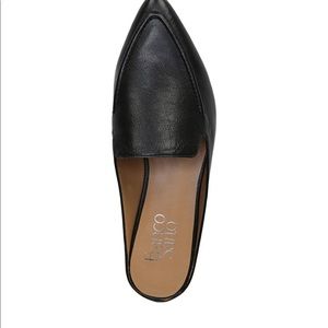 Black leather mule-Franco Sarto